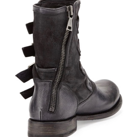 John Varvatos Engineer four buckle boots size 12. Brand new - Picture 5 of 10